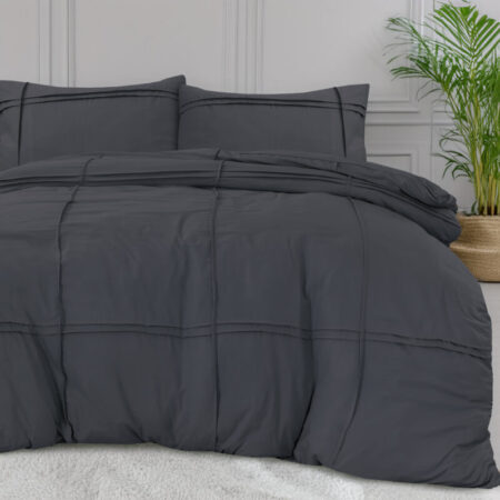 Sleeptime Washed Tufted Antraciet 140 x 200/220 cm