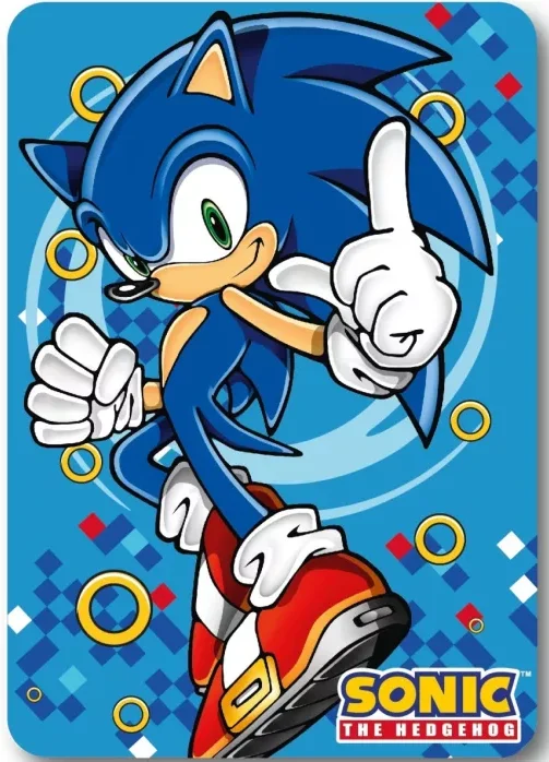 Sonic Gold Ring Fleece deken 100 x 140 cm