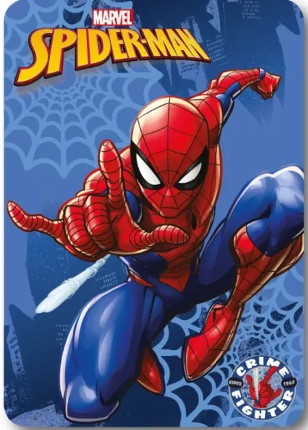 Spiderman Crime Fighter Fleece deken 100 x 140 cm