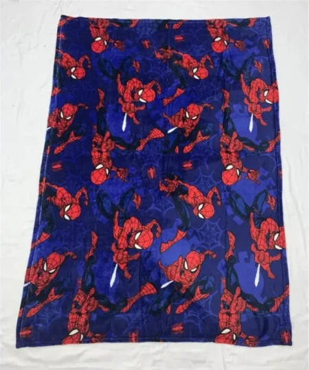 Spiderman fleece plaid 110 x 150 cm - polyester