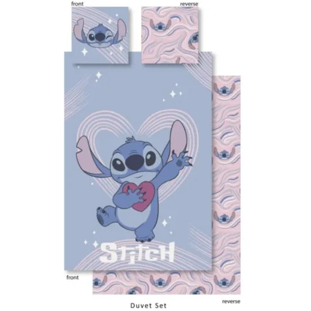 Stitch Hearts Dekbedovertrek 140 x 200 cm - pre order