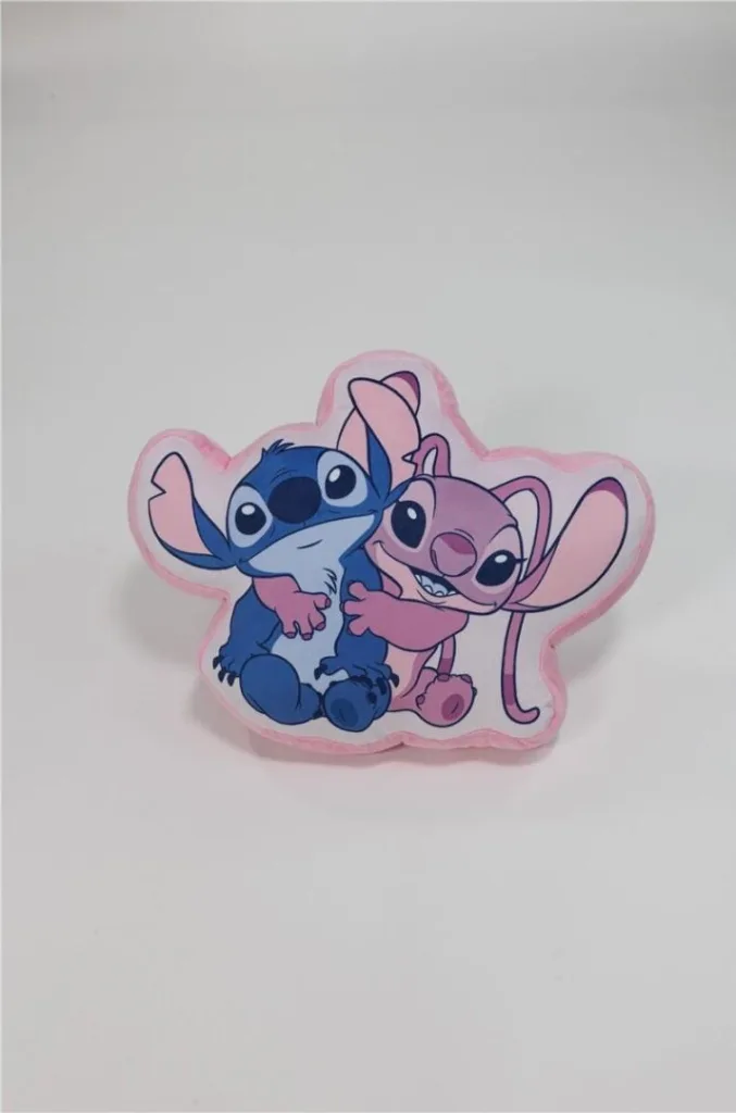 Stitch en Angel sierkussen