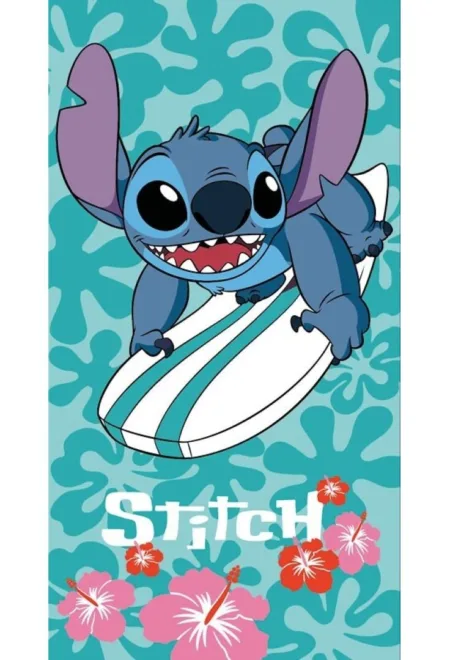Stitch Surfboard strandlaken 70 x 140 cm polyester pre order