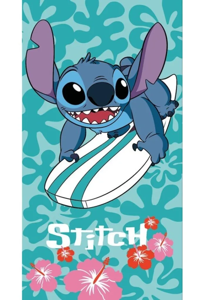 Stitch Surfboard strandlaken 70 x 140 cm polyester pre order