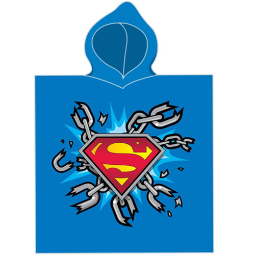 Superman poncho  55 x 110 cm