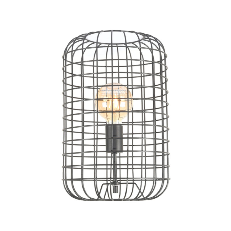 LABEL51 Tafellamp Solido - Zwart - Metaal - Tafellamp