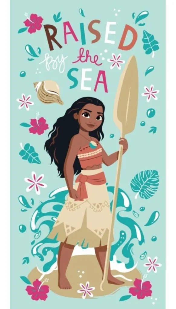 Vaiana Raised By The Sea strandlaken 70 x 140 cm polyester - pre order