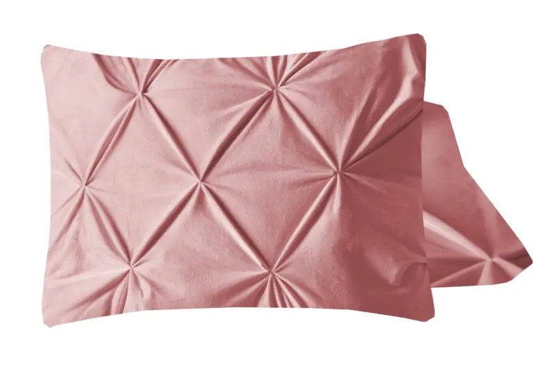 Velvet Pintuck 2pack kussenslopen Roze 60 x 70 cm