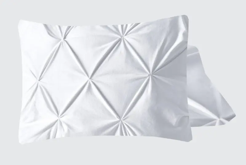 Velvet Pintuck 2pack kussenslopen Wit 60 x 70 cm