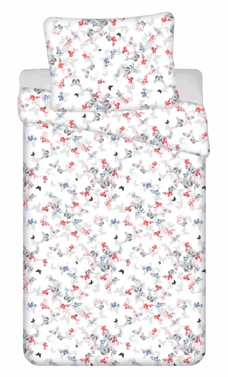 Sweet Home Dekbedovertrek Vlinders 140 x 200 cm