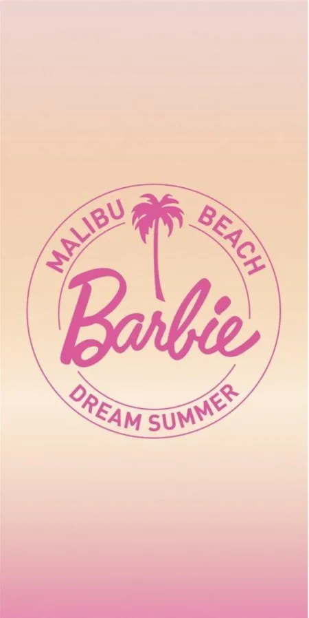 Barbie strandlaken 70 x 140 cm - Malibu