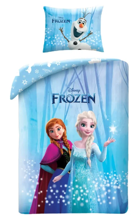 Disney Frozen Dekbedovertrek sisters - 140 x 200 cm - Katoen - 70 x 90 cm