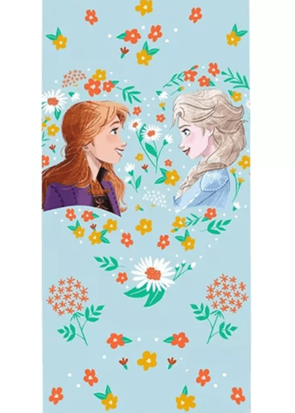 Frozen strandlaken Anne & Elsa  70 x 140 cm