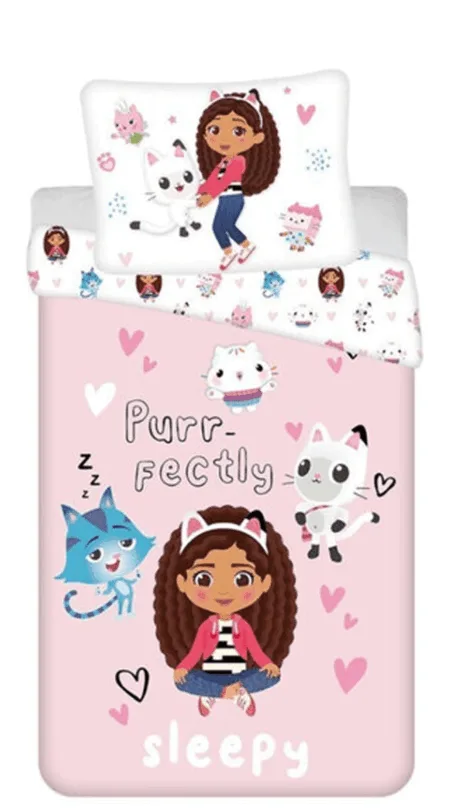 Gabby's Dollhouse Dekbedovertrek Sleepy - 140 x 200 cm - Polykatoen