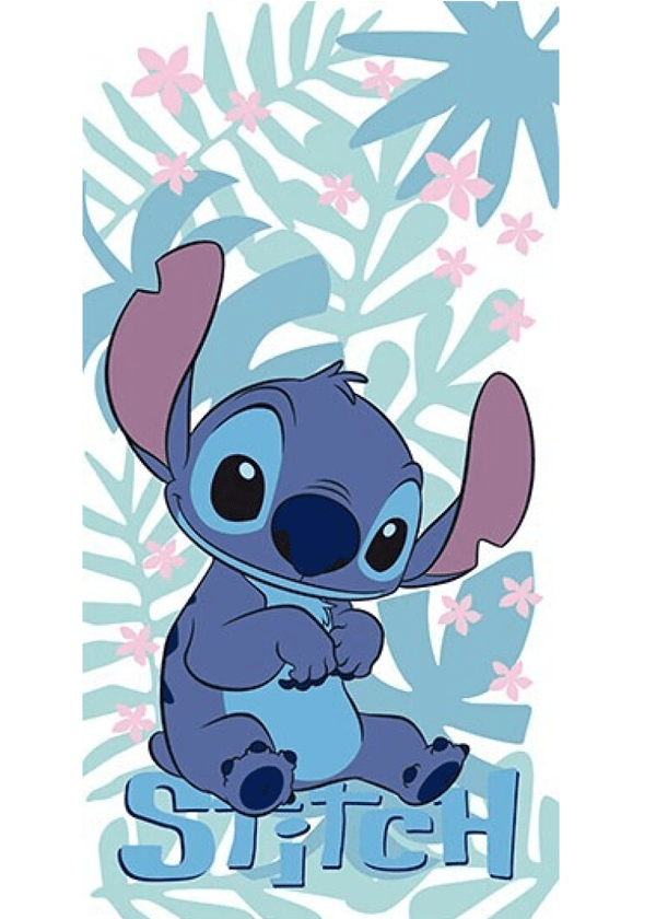 Stitch strandlaken Stitch 70 x 140 cm Polyester