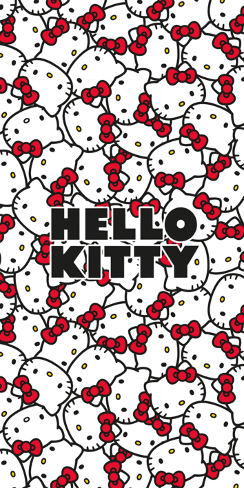 Hello Kitty strandlaken 70 x 140 cm