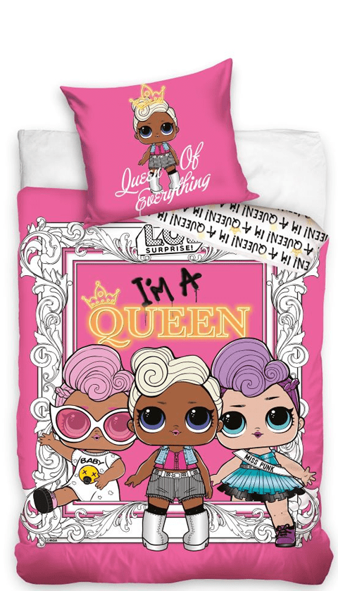 LOL Surprise! Dekbedovertrek bright 140 x 200 cm -  Katoen