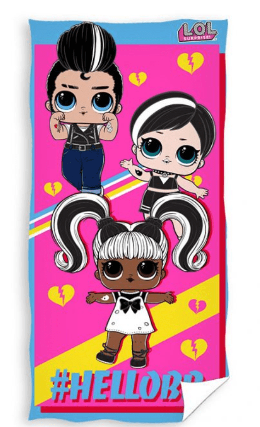 LOL Surprise  strandlaken Hello 70 x 140 cm