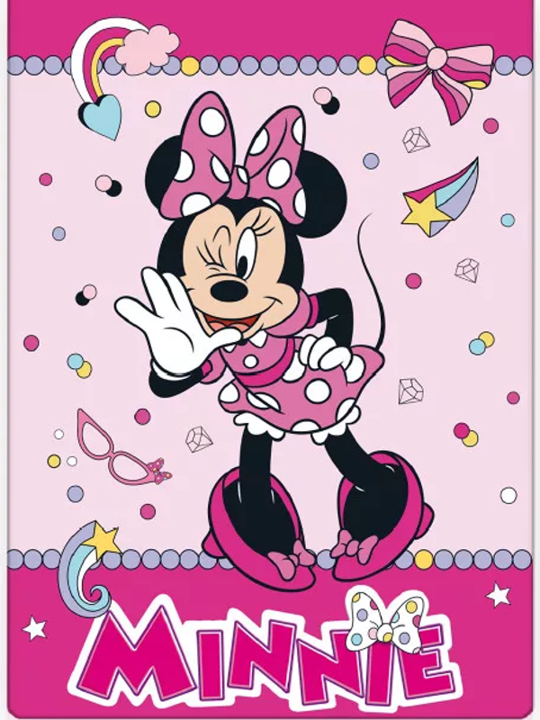 Minnie Mouse Fleece plaid whisper 100 x 140 cm