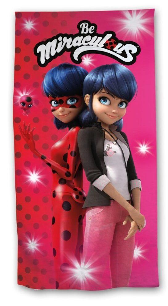 Ladybug Strandlaken 70 x 140 cm rood