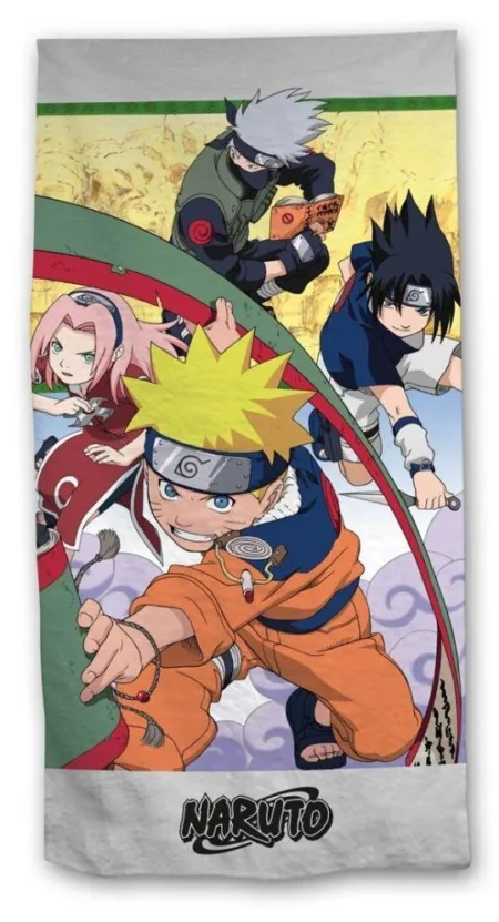 Naruto strandlaken Grijs 70 x 140