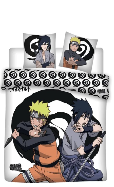 Naruto Dekbedovertrek Ready 240 x 220 cm - polyester - 63 x 63 cm