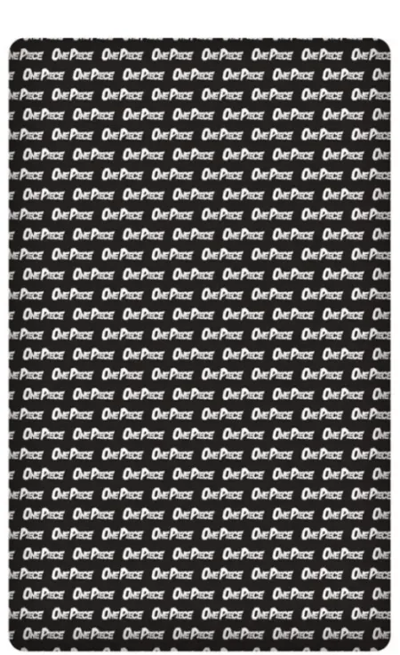One Piece hoeslaken 90 x 200 cm zwart/wit