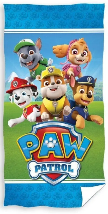 Paw Patrol handdoek Team 70 x 140 cm - katoen