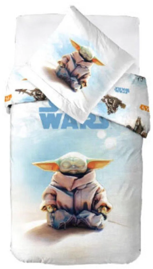 Star Wars Dekbedovertrek yoda - 140 x 200 cm - 60x70cm