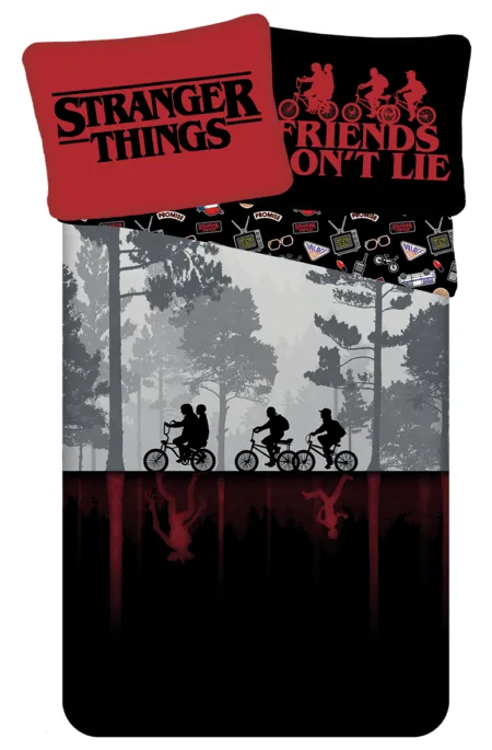 Stranger Things Dekbedovertrek 140 x 200 cm - 70 x 90 cm