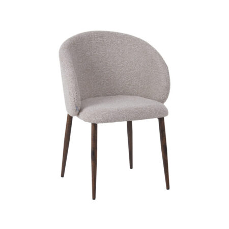 LABEL51 Eetkamerstoel I_Yuki - Naturel - Royal Boucle - One size