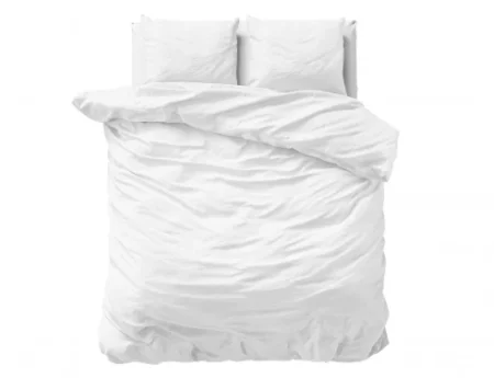 Primaviera Deluxe Uni Satijn Dekbedovertrek Wit 240 x 200/220 cm