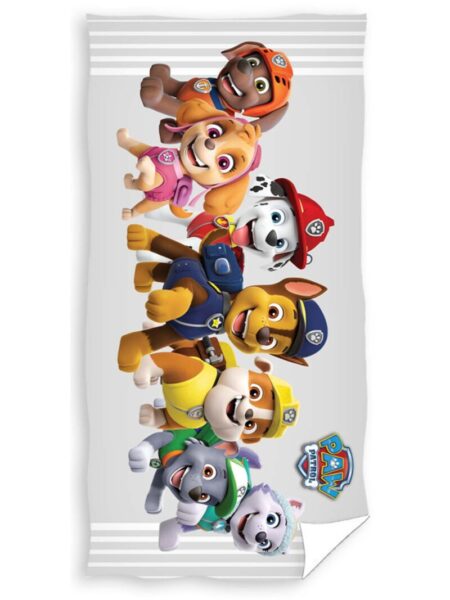 Paw Patrol handdoek - 70 x 140 cm Just Bark for Help