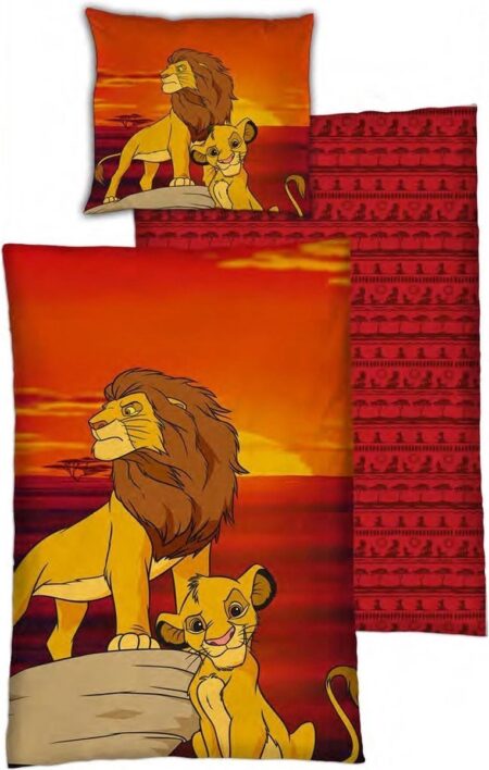Disney The Lion King Dekbedovertrek polyester - 140 x 200 cm