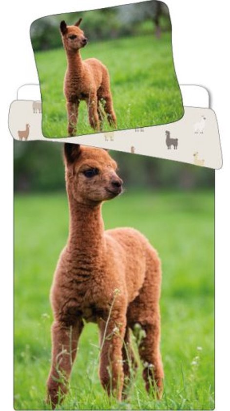 Dekbedovertrek Lama – Katoen (140 x 200 cm)