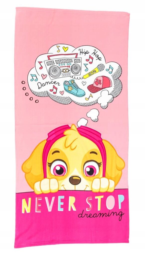 Paw Patrol strandlaken Never Stop Dreaming 70 X 140 cm - Katoen