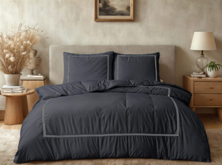 Primaviera Deluxe Brata Zwart/Grijs Zwart 240 x 200/260 cm