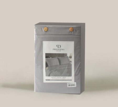 Primaviera Deluxe Hotel Stripe Grijs 140 x 200/260 cm