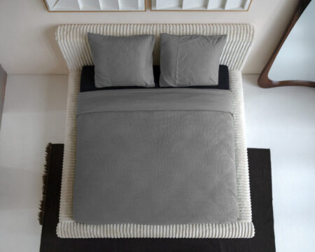 Primaviera Deluxe Waffle Grijs 200 x 200/260 cm