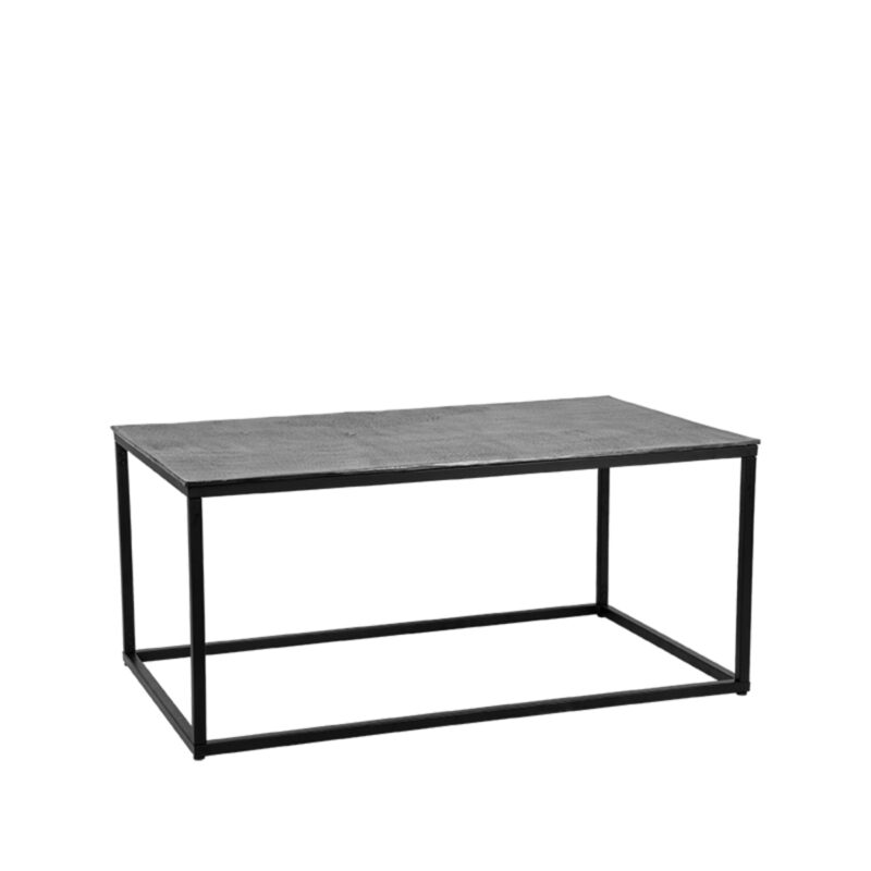 D-MAXX Salontafel Pride - Antiek ash - Metaal - 100 cm