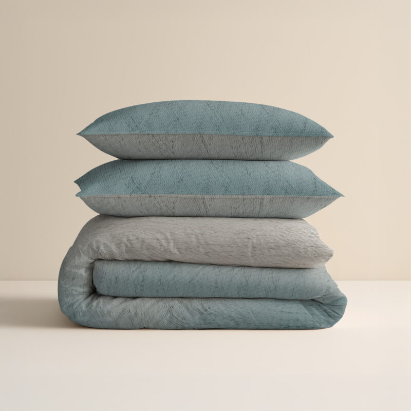 Sleeptime Gradia Beige/Blauw 140 x 200/220 cm