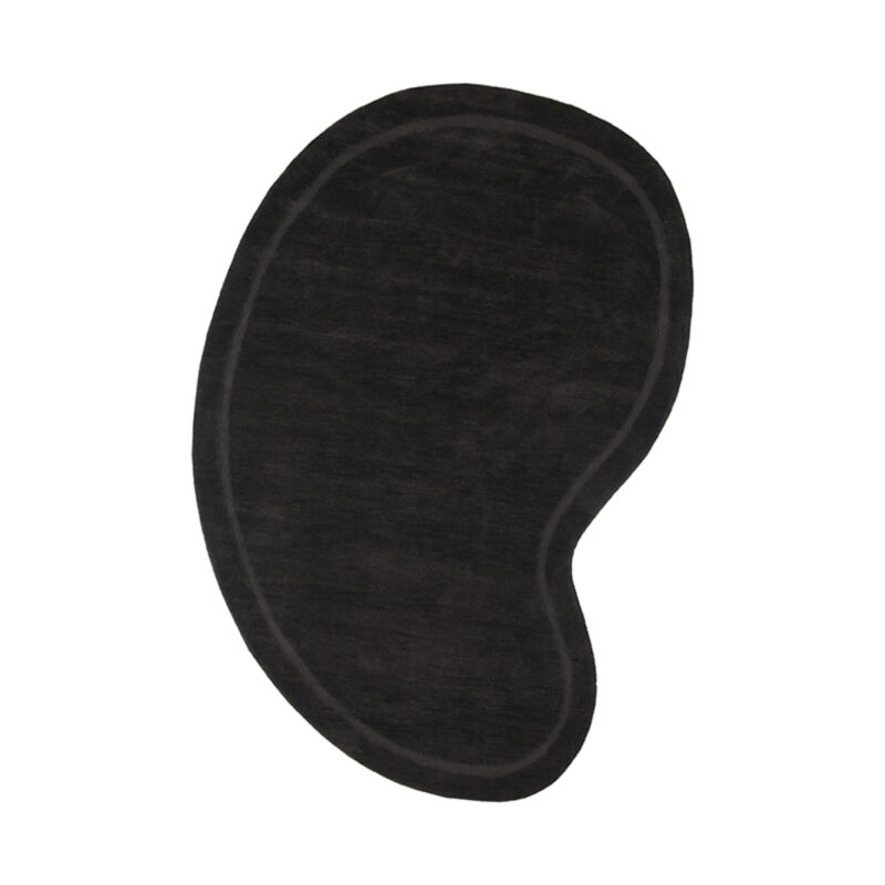 LABEL51 Vloerkleden Mody - Antraciet - Polyester - 200x300 cm - Organisch