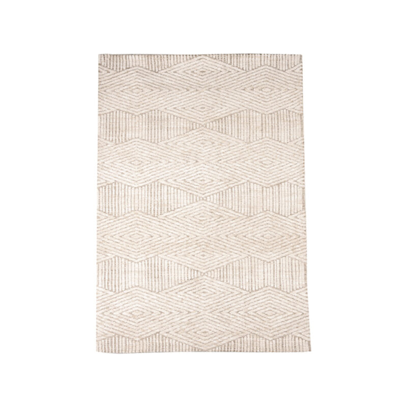LABEL51 Vloerkleden Cosy - Taupe - Polyester - 160x230 cm