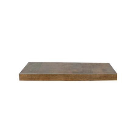 LABEL51 Eetkamertafel Tafelblad Straight Edge - Nature Smooth - Mangohout - 70 cm Straight