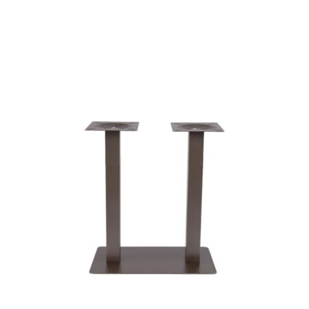 LABEL51 Eetkamertafel Tafelpoot Dubbel - Brons - Metaal - Dubbel - 92 cm