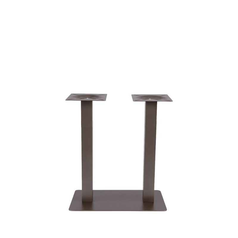 LABEL51 Eetkamertafel Tafelpoot Dubbel - Brons - Metaal - Dubbel - 92 cm