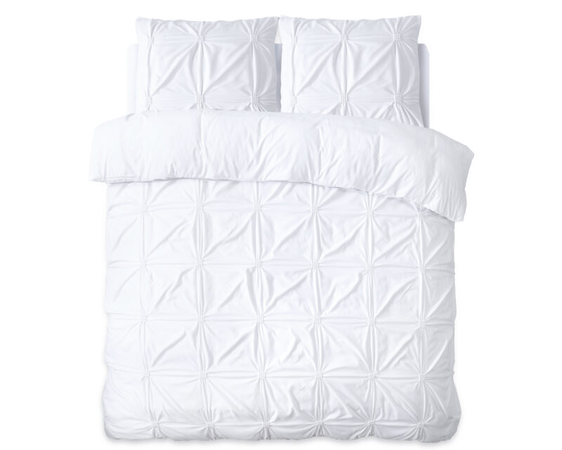 Sleeptime Punch pintuck Wit 200 x 200/220 cm