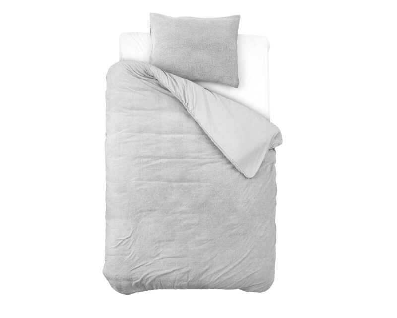 Sleeptime Teddy Grijs 140 x 220 cm