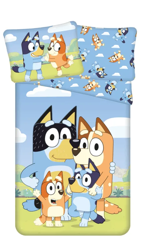Bluey Dekbedovertrek Family 140 x 200 cm - katoen