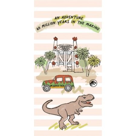 handdoek Jurassic World 70 x 140 cm Katoen - pre order